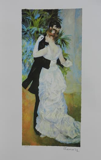 ריקוד מאת פייר-אוגוסט רנואר - ליטוגרפיות | גלריה רעות