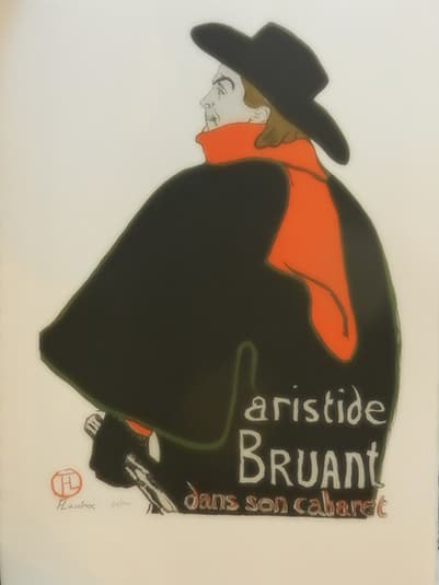 המגבעת מאת אנרי דה טולוז-לוטרק - ליטוגרפיות | גלריה רעות