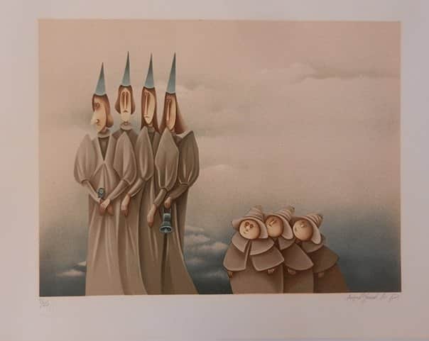 הכנות מאת אביגייל יורש - ליטוגרפיות | גלריה רעות