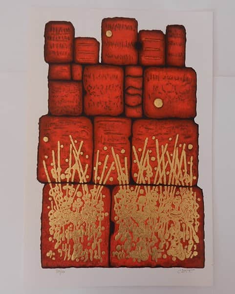 לוח ארמי מאת קסטל - ליטוגרפיות | גלריה רעות