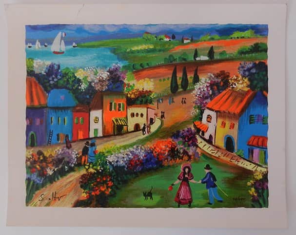 טיול מאת אלטר שלמה - ליטוגרפיות | גלריה רעות