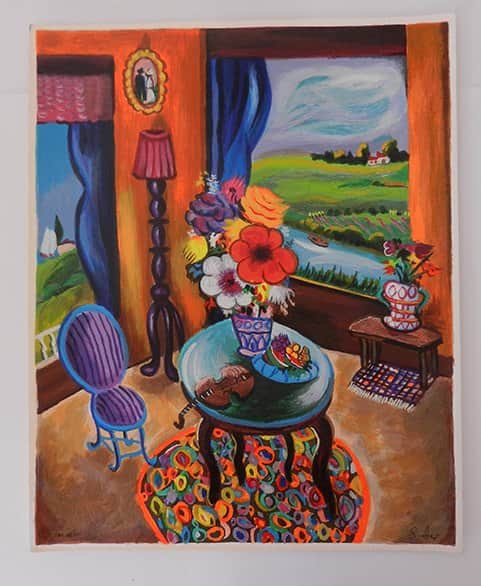 מבעד לחלון מאת אלטר שלמה - ליטוגרפיות | גלריה רעות