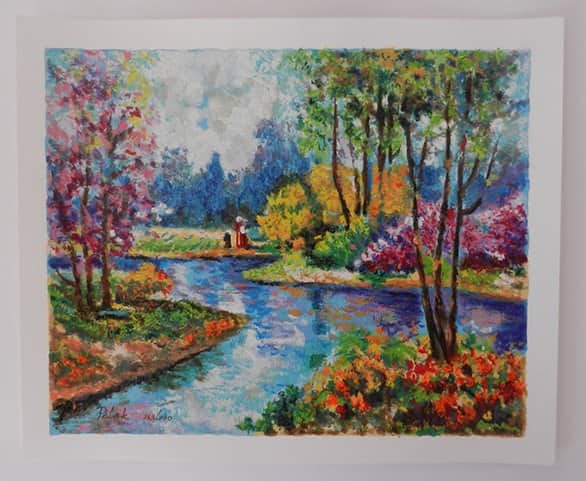 הנחל מאת דמיטרי פולק - ליטוגרפיות | גלריה רעות