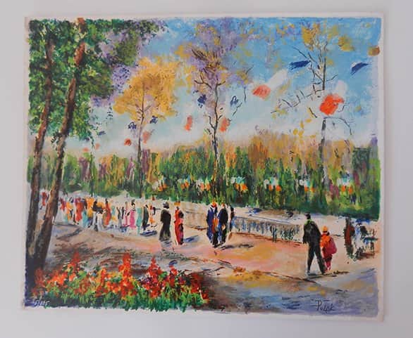 טיול בטבע מאת דמיטרי פולק - ליטוגרפיות | גלריה רעות