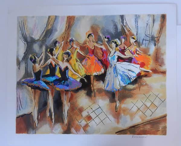 ריקוד סולו מאת מיכאל רוזנווין - ליטוגרפיות | גלריה רעות