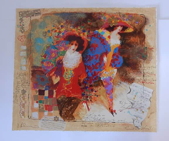 דמויות מאת אלכס וטינה ויסוצקי - ליטוגרפיות | גלריה רעות