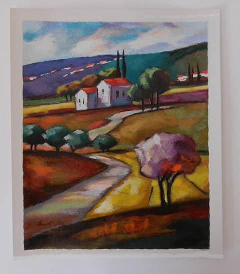 הדרך לבית מאת סלבה ברודינסקי - ליטוגרפיות | גלריה רעות