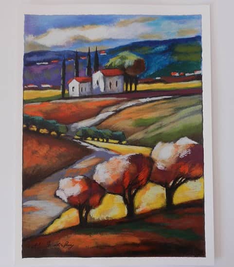 המושב מאת סלבה ברודינסקי - ליטוגרפיות | גלריה רעות