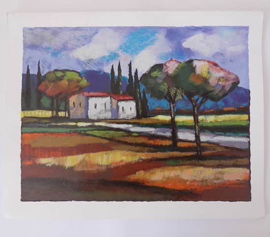 הכפר מאת סלבה ברודינסקי - ליטוגרפיות | גלריה רעות