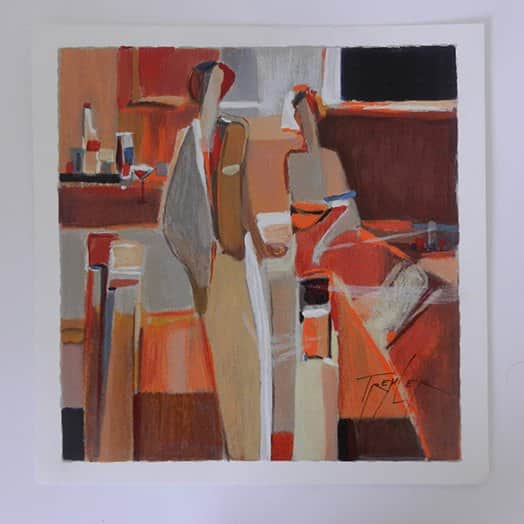 הזוג מאת יורי טרמבלר - ליטוגרפיות | גלריה רעות