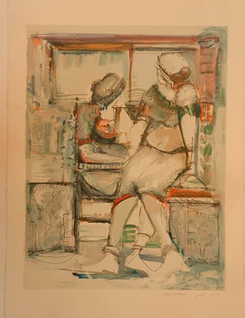 רכילות מאת אירית קלכמן - ליטוגרפיות | גלריה רעות