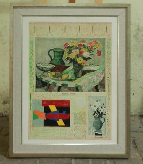 דומם מאת מיקי אייזמן - ליטוגרפיות | גלריה רעות