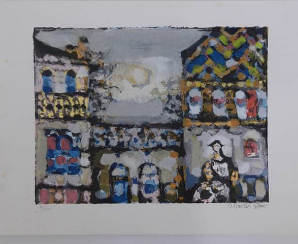 חיפה מאת יעקב וכסלר - ליטוגרפיות | גלריה רעות