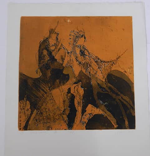 נשים כהות מאת אירית קלכמן - ליטוגרפיות | גלריה רעות