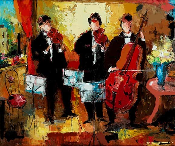 טריו מאת יעקב חייט - הדפסים חתומים | גלריה רעות