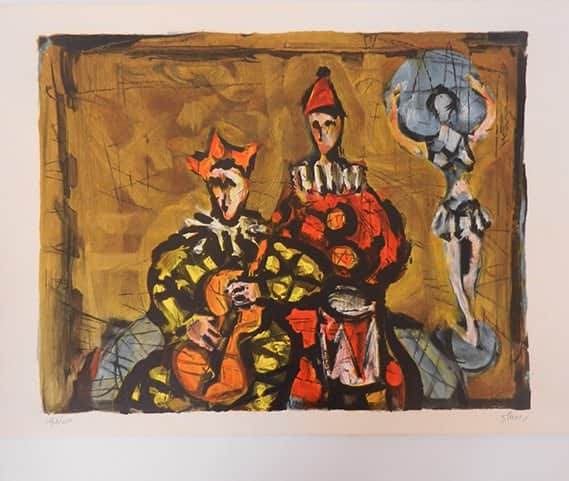 נגנים מאת יעקב וכסלר - ליטוגרפיות | גלריה רעות