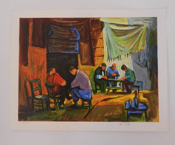 שש בש מאת אבי שוורץ - ליטוגרפיות | גלריה רעות