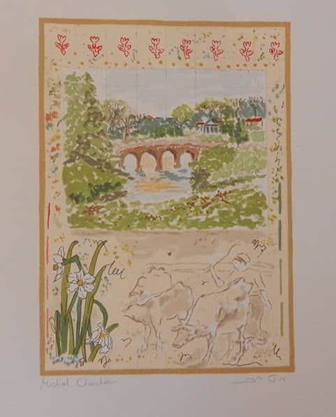 הגשר מאת מיכל חכם - ליטוגרפיות | גלריה רעות