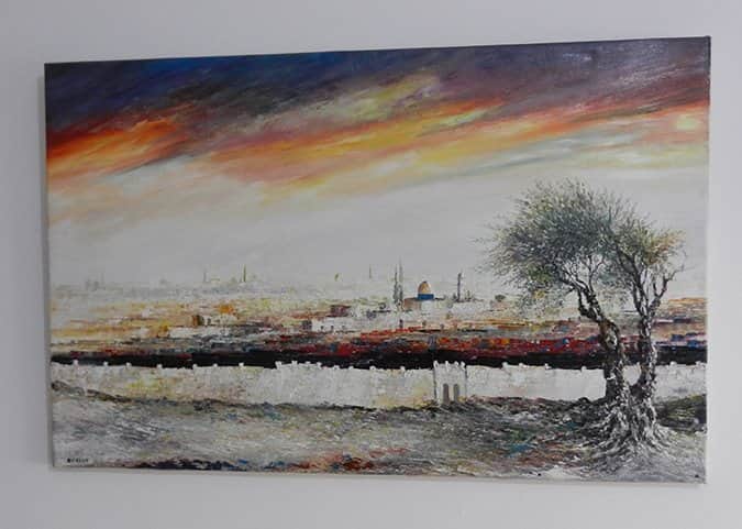 מבט על ירושליים מאת אוחיון - ליטוגרפיות | גלריה רעות