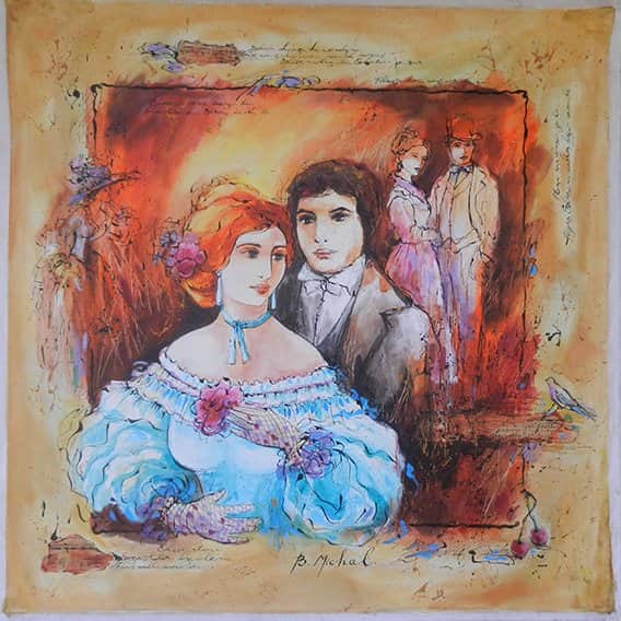 חתן כלה מאת מיכל - ליטוגרפיות | גלריה רעות