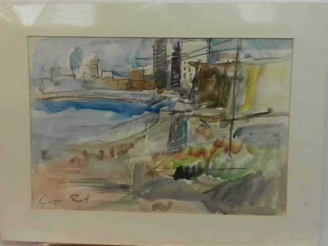 יפו מאת יהושוע פרונט - ליטוגרפיות | גלריה רעות