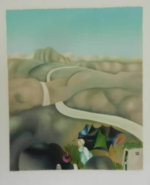 אוהל במדבר מאת נפתלי בזם - ליטוגרפיות | גלריה רעות