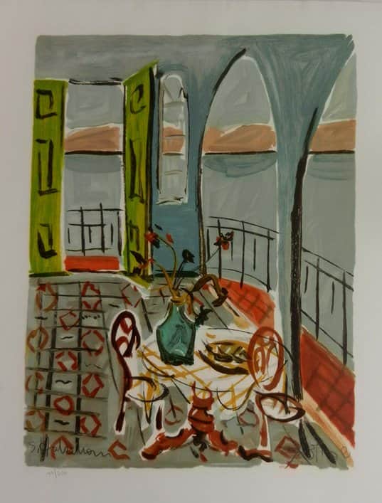 טבריה מאת שמשון הולצמן - ליטוגרפיות | גלריה רעות