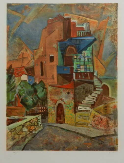 ירושליים מאת יעקב אייזנשר - ליטוגרפיות | גלריה רעות