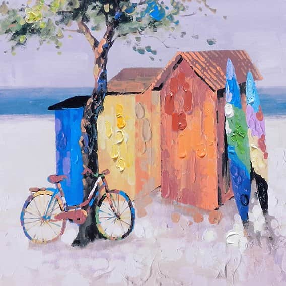 גלשנים מאת הדפסה על קנבס - הדפסות על קנבס | גלריה רעות