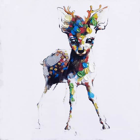 במבי מאת הדפסה על קנבס - הדפסות על קנבס | גלריה רעות