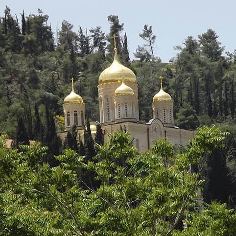 כנסיה בען כרם מאת הדפסה על קנבס - הדפסות על קנבס | גלריה רעות