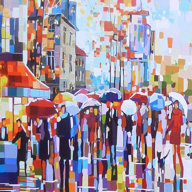 מטריות 1 מאת הדפסה על קנבס - הדפסות על קנבס | גלריה רעות