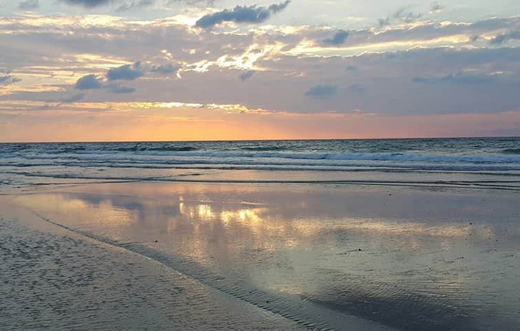 שקיעה בים מאת הדפסה על קנבס - הדפסות על קנבס | גלריה רעות