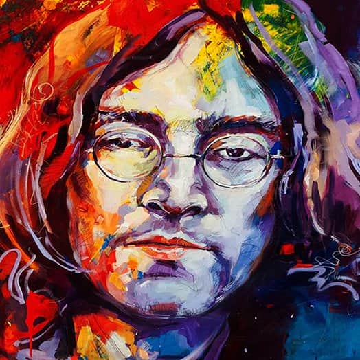 גון לנון מאת הדפסה על קנבס - הדפסות על קנבס | גלריה רעות